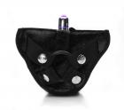 Tantus Velvet Vibrating Harness Black Sex Toy Product