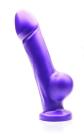 Super Destiny Super Soft Midnight Purple Silicone Dildo Sex Toy Product