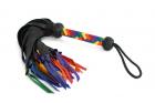 Pride Flogger Buffalo Falls Suede Tails Sex Toy Product