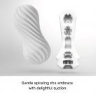 Tenga Flex Stroker Silky White Sex Toy Product