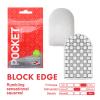 Pocket Tenga Block Edge (net) Sex Toy Product Image 1