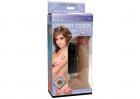 CyberSkin Vibrating Cyber Cock with Balls, Medium