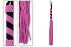 Whip Leather Purple With Black Star