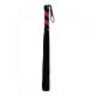 Whip Leather Black With Red Stripes