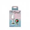 Cheeky Charms Round Rainbow Small Silver Plug Sex Toy Product Image 2