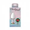 Cheeky Charms Round Rainbow Large Silver Plug Sex Toy Product Image 2
