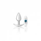 Cheeky Charms Butt Plug Set Clear/ Teal Sex Toy Product