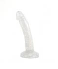 Silver Glitter Vibe Sex Toy Product