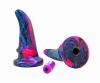 Annie-O Vixskin Galaxy Vibrating Dildo Sex Toy Product Image 2