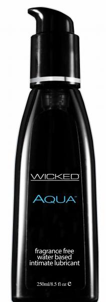 Wicked Aqua Fragrance Free Lubricant 8.5oz Sex Toy Product