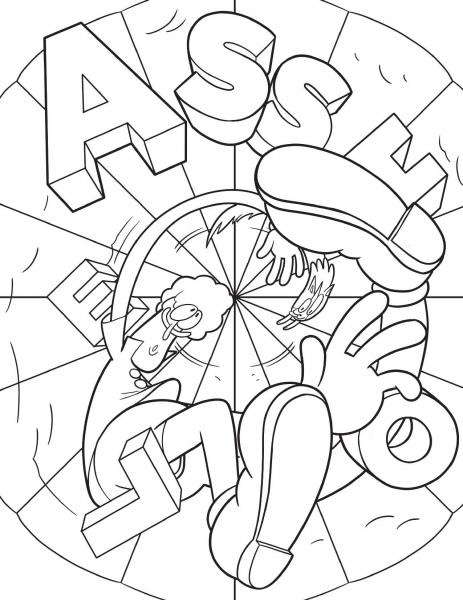 Suck My Crayon Coloring Book (net) Sex Toy Product