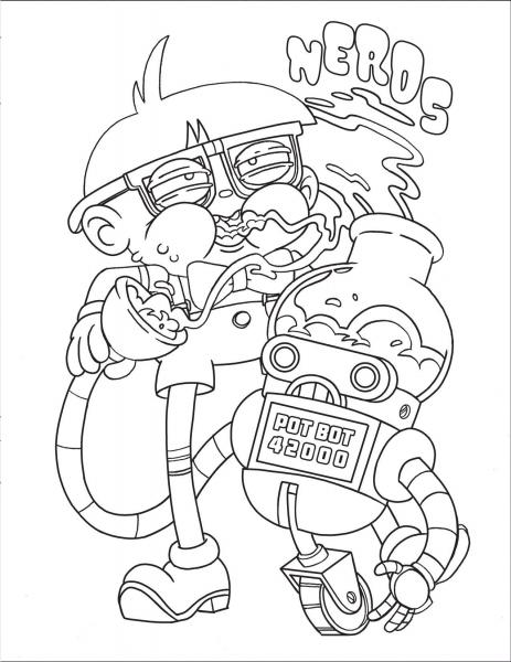 Who Smokes Weed? Coloring Book (net) Sex Toy Product