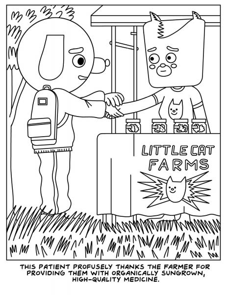 A Visit To The Cannabis Farm Coloring Book (net) Sex Toy Product