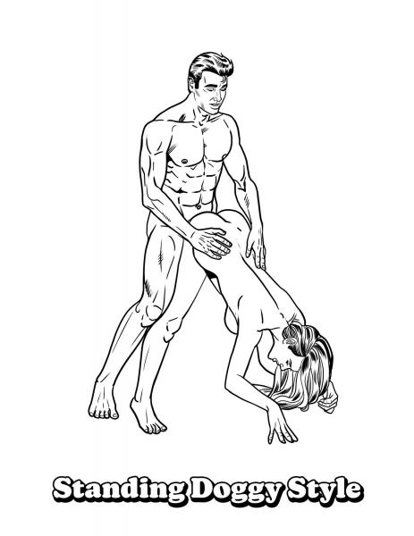 The Sexiest Sex Positions Coloring Book (net) Sex Toy Product