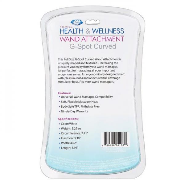 Cloud 9 Full Size G Spot Curved Wand Attachment Sex Toy Product