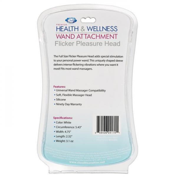 Cloud 9 Full Size Flicker Wand Attachment Sex Toy Product