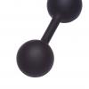 Silicone Anal Bead Medium Black Sex Toy Product Image 3