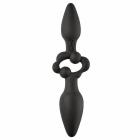 Pro Sensual Oversized Double Dare Dual Anal Plug Black  Sex Toy Product