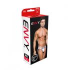Envy Low-rise Jock White M/l Sex Toy Product