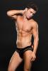 Envy Modern Fishnet Open Back Brief Black S/m Sex Toy Product Image 2