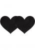 Pasties Black Satin Heart 2 Pack Sex Toy Product Image 1