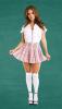 Teacher's Pet 3pc Pink Private Schoolgirl Costume Sex Toy Product Image 2