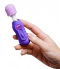Petite Fleur Mini Vibrating Wand Massager Purple Sex Toy Product