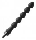 Canal 5 Bulb Silicone Enema Attachment Black Sex Toy Product