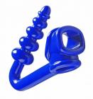 Cobalt Tower Erection Enhancer Anal Probe Blue Sex Toy Product