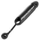 Stuffer Cock Sheath Anal Ball Black Sex Toy Product