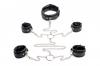 Strict Slave Bondage Shackle Set Black Sex Toy Product Image 1