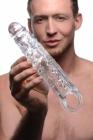 Size Matters 3in Clear Penis Extender Sleeve Sex Toy Product
