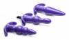 Frisky Thrill Trio Anal Plug Set Purple Sex Toy Product Image 2