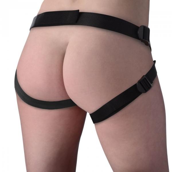 Strap U Brazen 8in Silicone Dildo W/ Harness Sex Toy Product