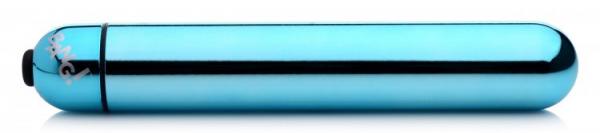 Bang! Vibrating Metallic Xl Bullet Blue Sex Toy Product