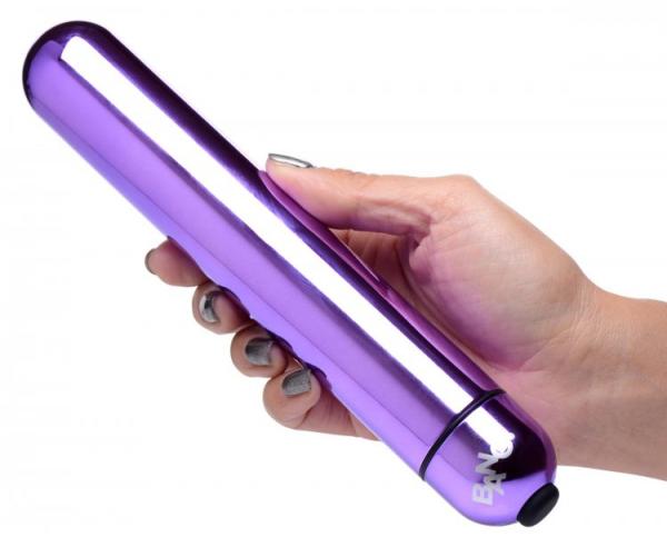 Bang! Vibrating Metallic Xl Bullet Purple Sex Toy Product