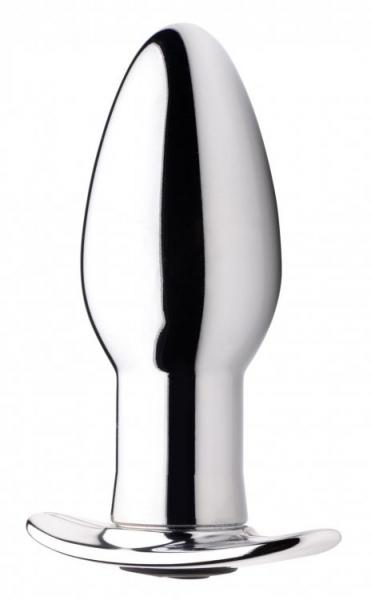 Master Series Chrome Blast 7x Butt Plug W/ Remote Small Sex Toy Product