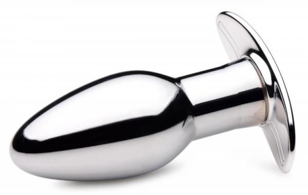 Master Series Chrome Blast 7x Butt Plug W/ Remote Small Sex Toy Product