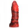 Creature Cocks Fire Dragon Red Scaly Silicone Dildo Sex Toy Product Image 1