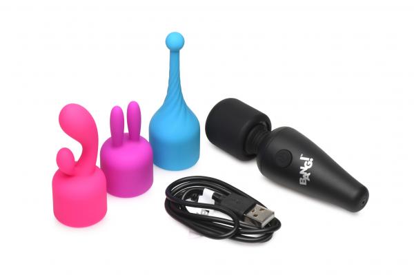 Bang! 10x Mini Wand W/ 3 Attachments Sex Toy Product
