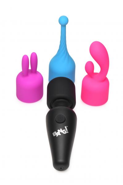 Bang! 10x Mini Wand W/ 3 Attachments Sex Toy Product