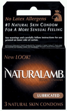 Trojan Natural Lamb Condoms 3Pk. Sex Toy Product