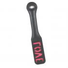 12" Leather Love Impression Paddle Sex Toy Product