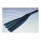 24 Inch Classic Cat Black Leather Fringe Sex Toy Product