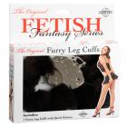 Fetish Fantasy Original Furry Leg Cuffs Black Sex Toy Product