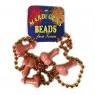 Mardi Gras Penis Beads Beige Sex Toy Product