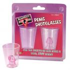 Bachelorette Outta' Control Penis Shot Glasses Sex Toy Product