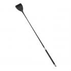 Black Leather Riding Crop Sex Toy Product