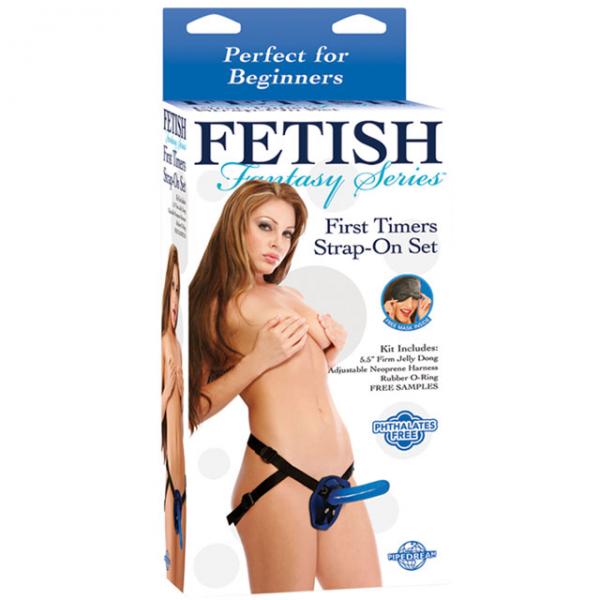 Fetish Fantasy First Timers Strap-on Set Blue Sex Toy Product