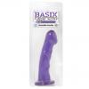 Basix Rubber Works 6.5 inches Dong With Suction Cup Purple Sex Toy Product Image 2